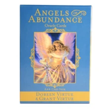 Angels Of Abundance Oracle Cards, English Version - Blue - View 3