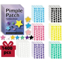 1400片星形祛痘贴，遮盖面部瑕疵，隐形祛痘贴 - 彩色 - 查看 19