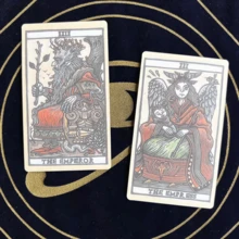 Del Toro Tarot Cards (English Edition) - Red - View 3