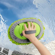 Extendable Car Wash Mop - Ultra Absorbent Microfiber Chenille Head, Durable Long Handle For Effective Vehicle Detailing And Care, Ldeal For Home Windows