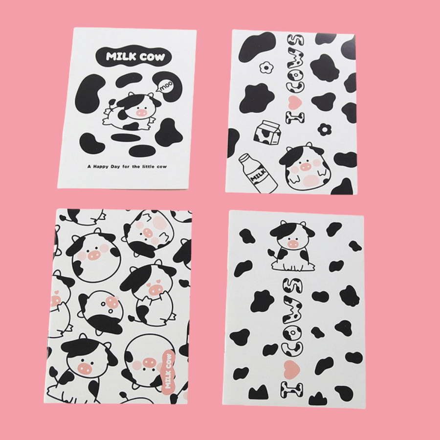 20pcs/10pcs Cartoon Mini Notebook, Cute Girl Student Portable Memo Pad - one-size - View 9