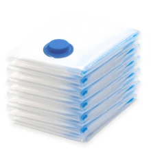 Jumbo Vacuum Storage Bag 40"X60" With Manual Pump, Airtight Compression, Dust & Moisture Proof, Zipper Closure, No Electricity Needed, For Clothes, Bedding, Dorm & Moving - Multicolor - View 9