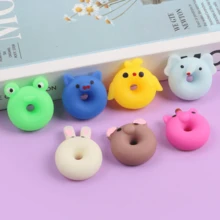 5/10/20/30 件随机可爱 S 形甜甜圈柔软玩具，适合作为成人派对礼物、迷你减压器、圣诞派对礼物、课堂奖励、生日礼物、礼品袋填充物