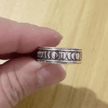 1pc Vintage Creative Total Solar Eclipse Ring, Fashion Personalized Party Ring Jewelry Gift For Valentine's Day