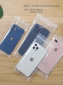 2 Custodie impermeabili universali per telefono, custodie per telefono IPX8 impermeabili (fino a 7 pollici) per 15/14/13 Galaxy S23/S22/S21, sacchetti impermeabili per telefono per vacanza, spiaggia, crociera ed elementi essenziali di viaggio