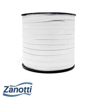 Elástico ZANOTTI Branco Rolo Com 100 Metros