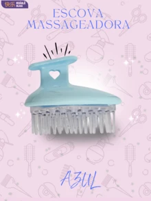 Professional Anti-Dandruff Heart Massage Brush For Scalp Bath Shampoo - 彩色 - 查看 4