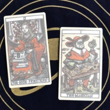 Del Toro Tarot Cards (English Edition) - Red - View 2