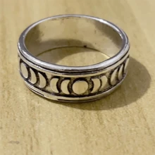 1pc Vintage Creative Total Solar Eclipse Ring, Fashion Personalized Party Ring Jewelry Gift For Valentine's Day