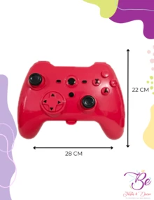 2 dulceros genéricos X box videojuegos decoración fiesta cumpleaños caja personalizada para dulces regalo infantil souvenirs niño gamers cumpleaños mesa temática caja accesorios evento - Rojo y negro - Ver 3