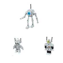 3pcs/Set Robot Style Mini Action Figures Brick Figures,Mini Figures Cartoon Bricks Action Toy, Collection Toys,Christmas Decor. - Multicolor - View 2