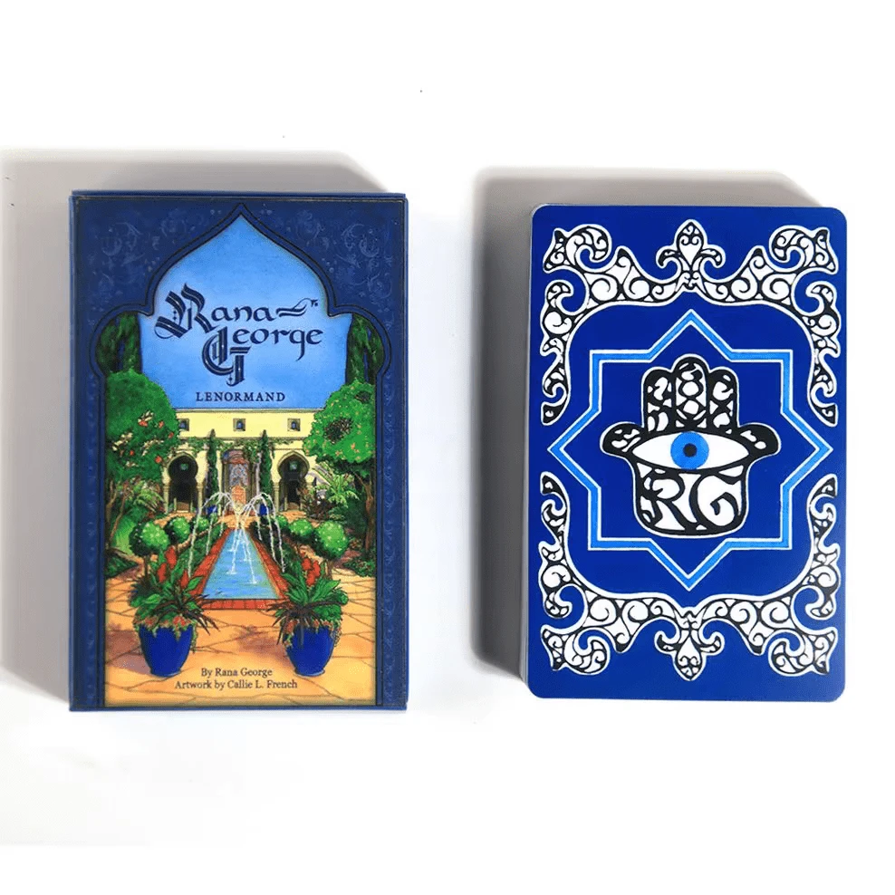 Lrana George Card Game, English Version - Blue - View 1
