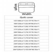 CNZB-1件白色单人被套套装[无枕套，无填充物]，135*200厘米，200*200厘米，220*240厘米 - 白色 - 查看 2