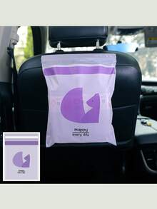 15个一次性垃圾袋，尿布更换垃圾袋，方便携带，适用于婴儿车、客厅、浴室、婴儿房清洁 - 彩色 - 查看 7