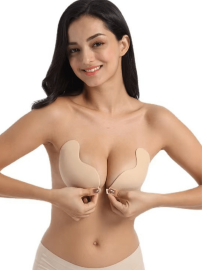 1 pieza Sujetador invisible de mango para vestidos de novia, tirantes finos, monos (Este producto es pequeño, por favor pida una talla talla grande) Regalo para mujeres | Regalo de Navidad y Día de San Valentín