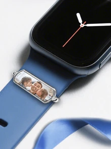 1 pieza Accesorio personalizado para banda de reloj, accesorio personalizado de encanto para reloj, encanto personalizado para smartwatch, accesorio de barra de correa de reloj, regalo de cumpleaños, regalo de aniversario, regalo del Día de San Valentín, regalo del Día del Padre, regalo del Día de la Madre, regalo para él/ella, accesorio navideño, dorado, elegante, colorido, útiles escolares, de vuelta a la escuela, para la oficina, para la escuela, para el aula, para regalos de maestros, para la universidad, para colegas, para dormitorios, para maestros, para niños y niñas, para adolescentes, estudiantes de secundaria, estudiantes de preparatoria, estudiantes universitarios, estudiantes de primer año, estudiantes de segundo año, estudiantes de cursos inferiores