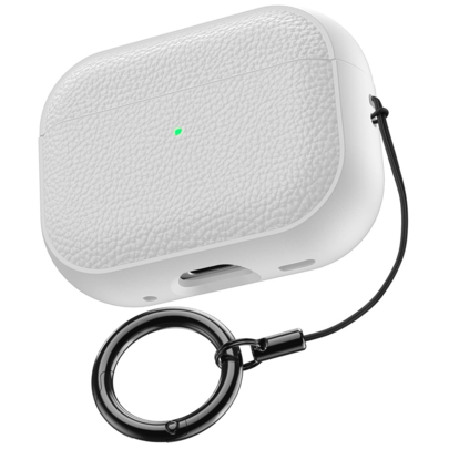 Case Compatible With AirPods1/2, Airpodspro, AirPodspro2, AirPods4, AirPods3, TPU Simulated Leather Case High-Looking, Comprehensive Protection With Keychain