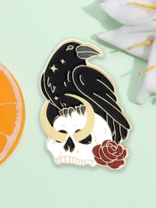 Broche de Esmalte de Médico da Peste "Confie em Mim, Sou Médico" Bico de Animal Rosto Punk, Broche de Lapela, Joia de Halloween, Presente para Amigos, Acessórios Diários de Festa, Joia da Moda, Presente para Melhor Amigo, Pino para Roupas, Enfeite de Mochila, Suprimentos de Professor, Enfeite de Bolsa, Acessórios de Escritório Fofos, Camisas, Jaquetas, Acessórios de Outono-Inverno, Roupas, Pino Engraçado, Presentes de Professor