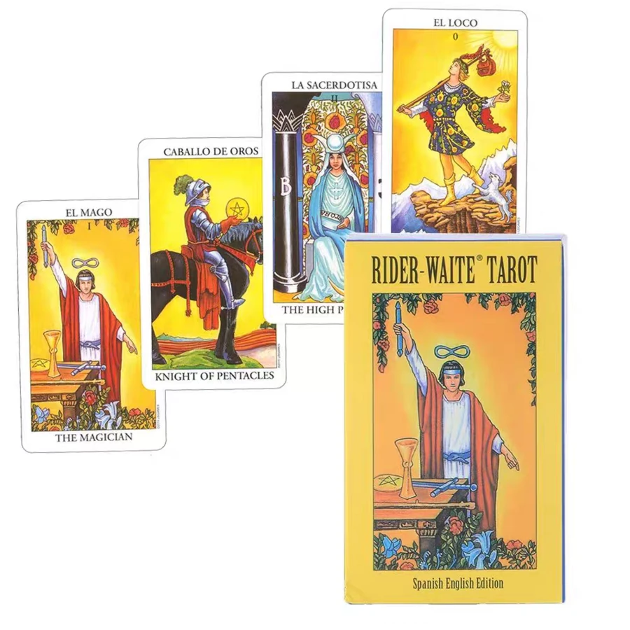 Cartas del Tarot Rider Waite, en español