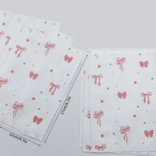 200Pcs 4.7x6.7 Inches Bow Gift Bags Handles Bulk Kraft Brown Paper Shopping Wedding Birthday Party Favor Gift Bags For Goody Craft - Multicolor - View 7