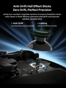 FANTECH Wired Gaming Controller, Classic Gaming Controller, For Windows PC/PS3, With 6ft Cable, Gamepad For Shot Game, Dual Vibration Feedback Motors, Black - Black - View 8