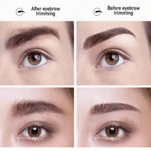 1 pieza Removedor y recortador facial recargable 2 en 1 para mujeres, con depilador, funciones de eliminación de vello del labio y las cejas - ¡Logre una piel suave y sin imperfecciones en minutos! - Blanco - Ver 4