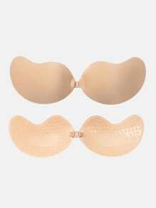 1 Pack Invisible Push Up Mango Bra For Women Wedding Dress, Suspender, Bra - Suitable For Suspender, Dress, Bodysuit