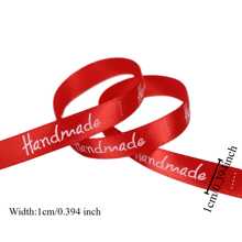 5 Yards 10mm Ribbon Handmade Printed Polyester Ribbon For Bow Craft Wedding Party DIY Decoration Gift Wrap Accessories