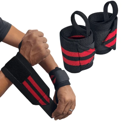 Munhequeira de Treino 43cm Ajustável para Crossfit, Musculação e Academia