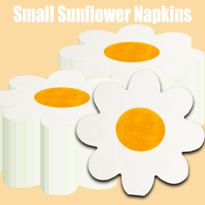 Guardanapos de papel boêmios com estampa de girassol hippie, 100 unidades, descartáveis, para coquetel, almoço, jantar, aniversário, chá de bebê, decoração de mesa em rosa e laranja