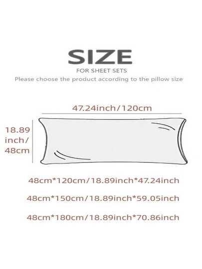 CNZB Piece Hotel Quality Long Wit Body Kussen Couples/Home Bedding, 50*90 Cm, 50*150 Cm view 6