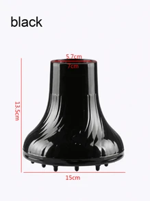 1 pièce Diffuseur de capot de coiffage pour sèche-cheveux, accessoire de cylindre universel pour sécher et coiffer les cheveux, essentiels pour la rentrée scolaire, les vacances, accessoires de cheveux pour femmes
