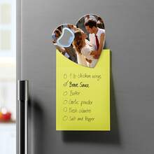 [Custom Item] 1pc/3pcs Customized Fridge Magnet Bottle Opener, Creative Heart-Shaped Bottle Opener, Travel Accessory, Easy To Carry, Can Customize Your Favorite Photo, Pet Photo, Stick On Fridge For Decoration, Suitable For Holiday Decoration, Christmas Gift, Give To Family And Friends, Party Game, Party, Birthday Recoration - Multicolor - View 9
