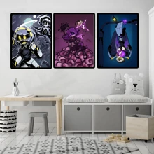 1pc /3PCSWall Arts Posters Optional Frame Anime Vintage M- Drone Poster Fancy Poster Living Room Bar Retro Decorative Painting Middle Suitable For Living Room, Bedroom, Kitchen, Home Office - High Quality, Indoor/Outdoor Frameless/Framed Canvas Art