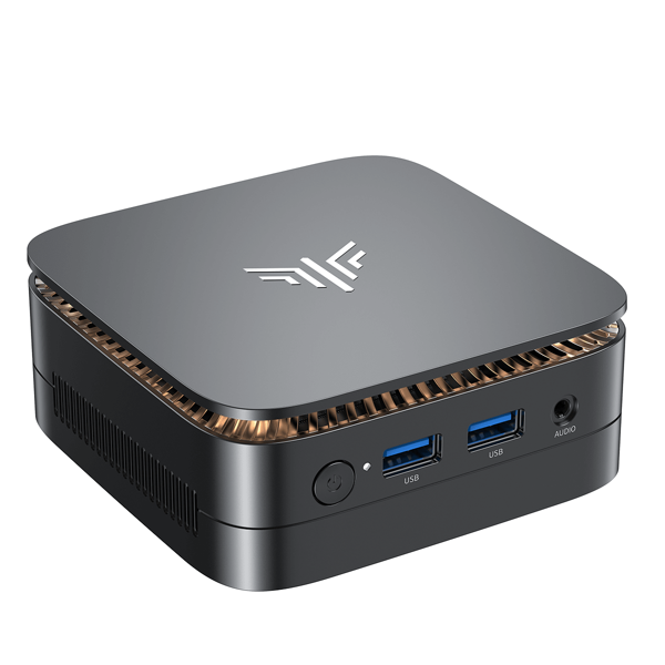 NIPOGI E1 4K Mini PC Intel 12th Gen N150(4C/4T, bis zu 3.6GHz)16GB DDR4 512G SSD