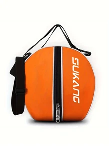 1 pieza Mochila deportiva de alta calidad para baloncesto y fútbol - Bolsa de hombro con diseño de moda para uso al aire libre, adecuada para baloncesto, fútbol y voleibol