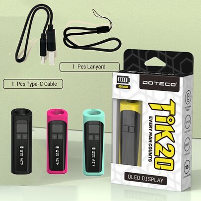 1pc LED Digital Display 510 Thread Soldering Iron, With Display Screen, Portable 400mAh Battery Box, Mini Soldering Iron Kit, Adjustable Voltage Battery Handle, Comes With Type-C Charging Cable And Hanging Strap For Storage, Compatible With Heating Tips, Suitable For Repairing Phones, Computers, Cameras, Circuit Boards