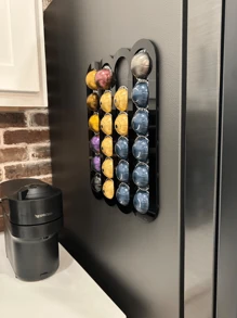 Coffee Capsule Holder Stand Rotary Coffee Pod Tower Rack Rotatable Coffee Pod Storage Shelves Storage 20/40PCS Capsule Back To School
