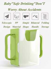 Anti-Crush Cup Holder Adjustable Milk Carton Cup Holder Anti-Crush Anti-Spill Cup Adjustable Milk Cup Holder Juice Box Holder Portable Beverage Holder, Basket, Trash Bin And Container For Home Organization