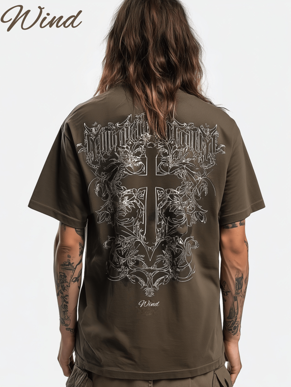 Men's Summer Justice Arrival 3D Graphic Round Neck Short Sleeve T-Shirt, Casual Sports Comfortable Loose Fit, Suitable For Sports, Casual, Home & Gatherings
