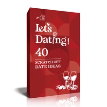 40 Date Ideas For Couples Date Night - Unique Scratch Off Date Night Card Games With Adventure Photo Album Book, Romantic Newlywed And Wedding Anniversary Couples Gifts For Him And Her, Best Gift For Valentine's Day Gift,Blind Date With A Book,Intimate Games,Wedding,Games,Board Games,Wedding,Board Games,Games,Wedding,Games,Board Games