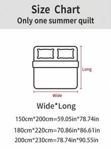 1-delige luxe zomerquiltset - zachte polyestervezel, wit perzikkleurig vlinderborduurwerk, perfecte zomernacht, zomerquilt | elegant beddengoed | gladde textuur