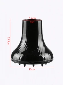 1 pièce Diffuseur de capot de coiffage pour sèche-cheveux, accessoire de cylindre universel pour sécher et coiffer les cheveux, essentiels pour la rentrée scolaire, les vacances, accessoires de cheveux pour femmes