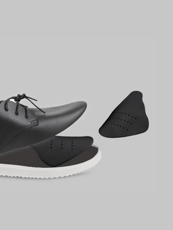 1 Paar unisex Schuhschilde, vereinfachte klassische Stütze für Zehenbox von Sportschuhen, geeignet für Männer und Frauen