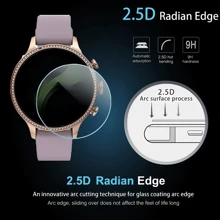 (4 Packs) 0.86in-1.93in Smartwatch Men Women Round Smart Watch Tempered Glass Film Screen Protector Glass 46MM 40MM 42MM 38MM 39MM 37MM 36MM 35MM 22MM-49MM Film Anti-Scratch, High Definition, Bubble Free Gift For Birthday, Family, Friends Watch Screen Protector, Watch Cover, Watch Accessories Waterproof Shockproof Anti-Fall Anti-Fall Anti-Fingerprint Full Cover