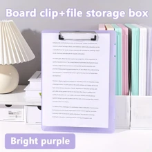 1 pezzo raccoglitore ad anelli A4 - in materiale PP durevole, con grande capacità, con design a doppio pulsante, adatto per uso in ufficio e da studente, organizer da scrivania, per il ritorno a scuola, forniture scolastiche