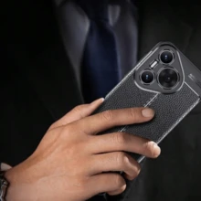 Funda y TPU para H u a w e i Pura 70 Pro - Protección Elegante - Negro - Ver 2