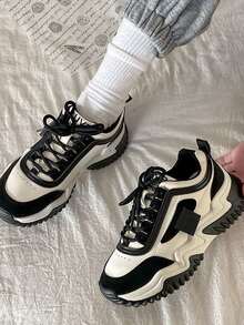 Versatile Height Increasing Sturdy Style Casual Breathable Platform Shoes For Women Students Comfortable Breathable Sports Shoes