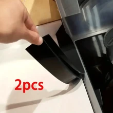 1/2pcs Silicone Stovetop Gap Cover, Heat Resistant Silicone Cover Filler For Gaps Between Cabinet, Oven, Stove, Easy To Clean