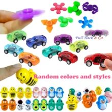 124/135 Mini Assembly Stress Relief Toys, Party Favors, Dorm Social Toys, Treasure Box Toys, Gift Bags, Kids' Prizes, Toddler Toy Accessory Sets, Stress Relief Toys, Birthday Party Bag Fillers, Christmas Stocking Stuffers, Classroom Rewards, Party Bag Fillers, Bulk Stress Relief Toys For Boys & Girls Ages 3+ (Random Assortment Of Styles & Colors) (Items Include: Stickers, Various Small Toys)